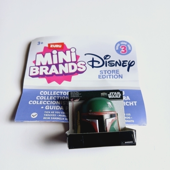 Zuru Mini Brands Disney Store Edition Series 3 Star Wars Boba Fett Mask - Picture 1 of 6